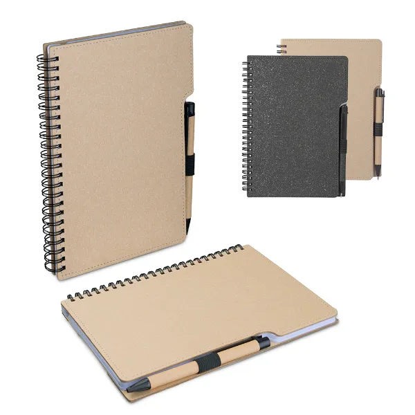 RD 8100012-Caderno de anotações personalizado em papelão reciclável RD 8100012-Caderno de anotações personalizado em papelão reciclável